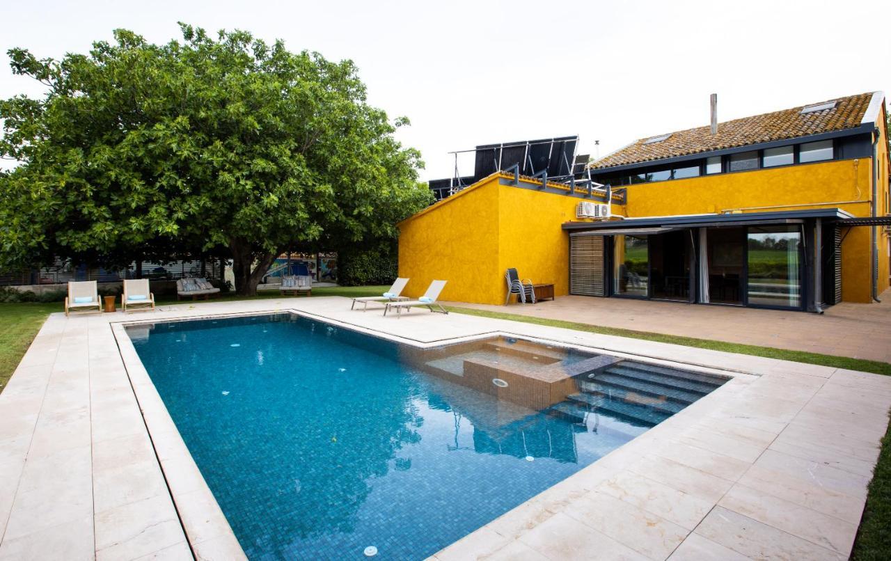 San Martín Sarroca Masia Cal Sisplau, Con Piscina Y Rodeada De Vinedos A 10 Minutos De Vilafranca Del Penedes, Barcelona ,Cataluna מראה חיצוני תמונה