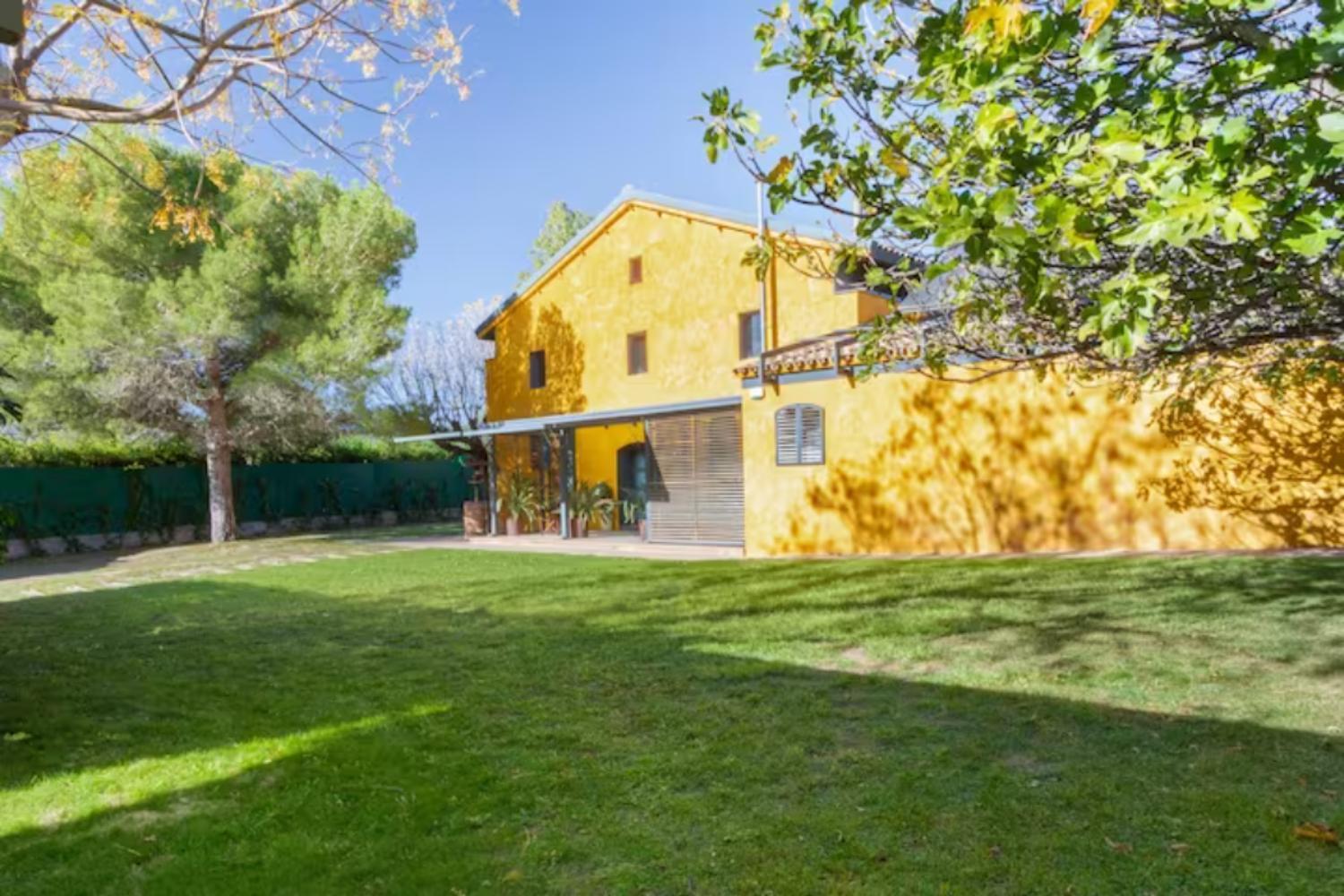 San Martín Sarroca Masia Cal Sisplau, Con Piscina Y Rodeada De Vinedos A 10 Minutos De Vilafranca Del Penedes, Barcelona ,Cataluna מראה חיצוני תמונה